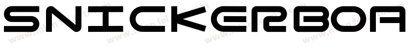 Snickerboa Regular字体转换